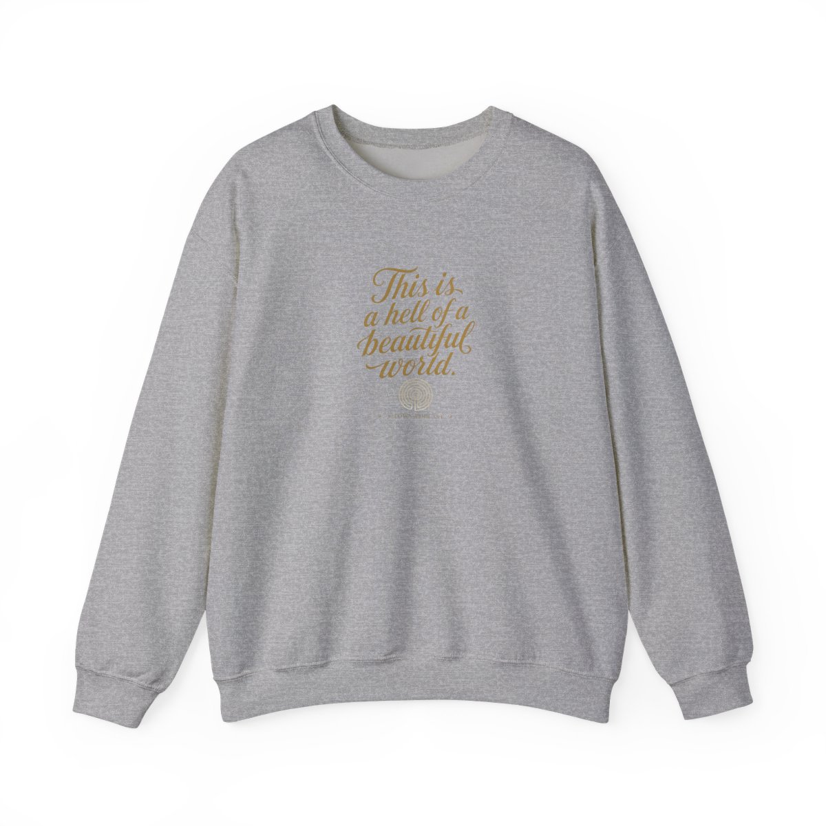 S-Town "This is a hell of a beautiful world." Crewneck - alternate angle 2, merchandise