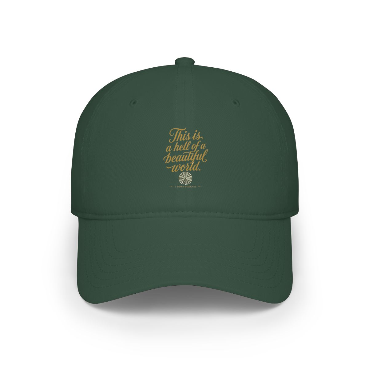 S-Town "This is a hell of a beautiful world." Hat - alternate angle 4, merchandise