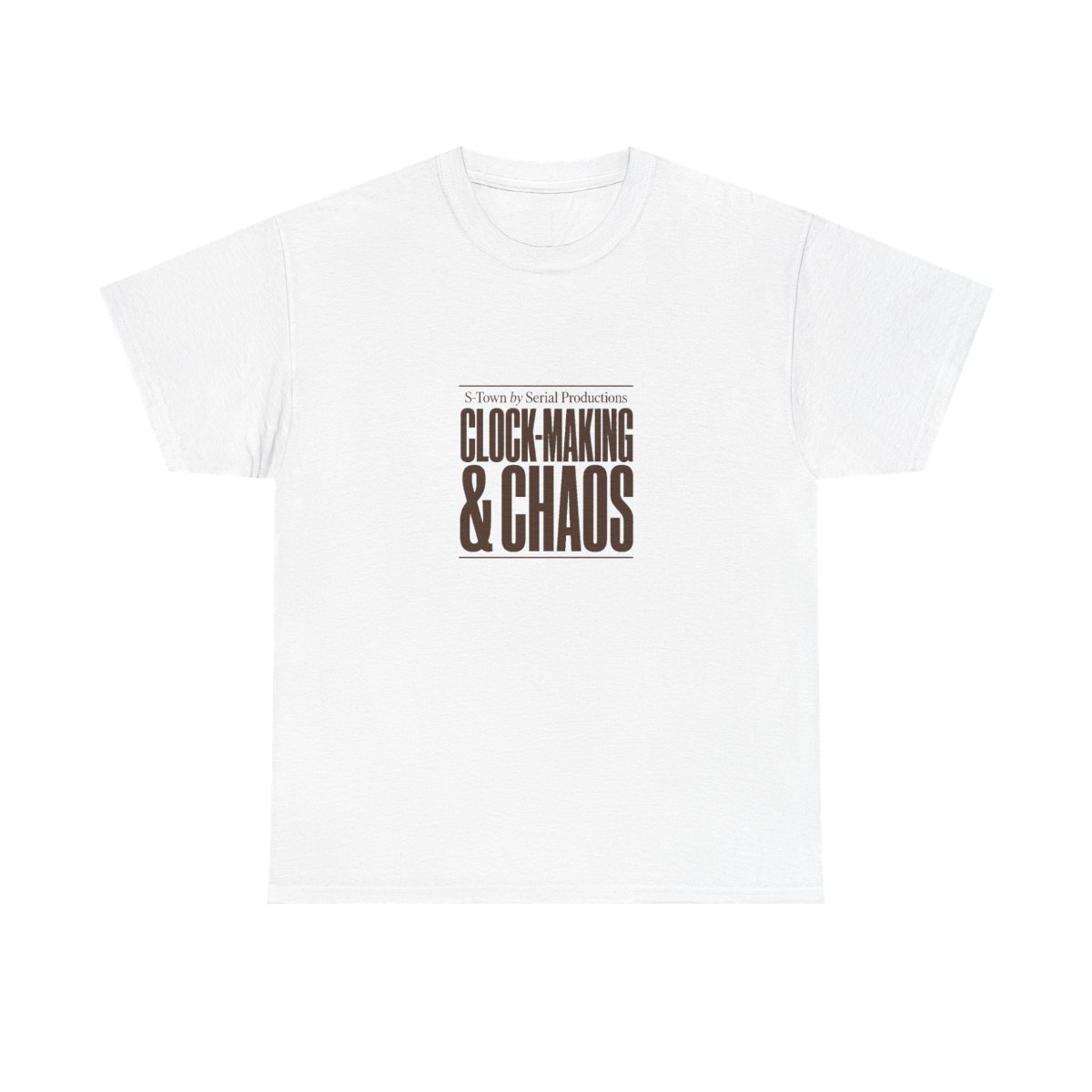 S-Town "Clock-Making & Chaos" Unisex Tee - alternate angle 5, merchandise