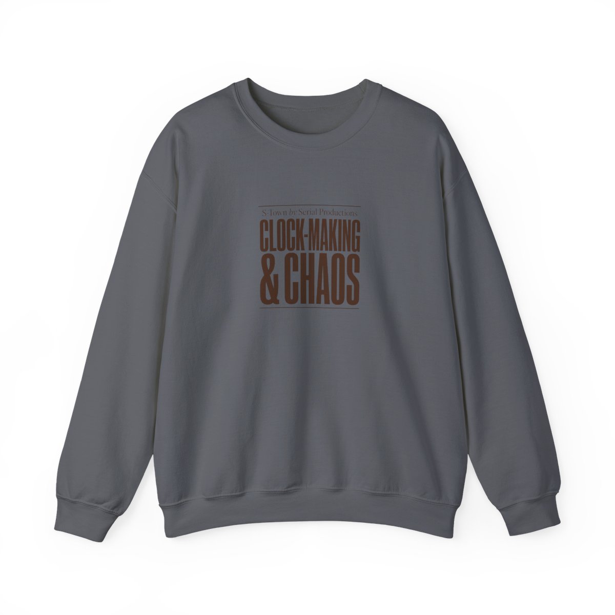 S-Town "Clock-Making & Chaos" Crewneck - alternate angle 2, merchandise
