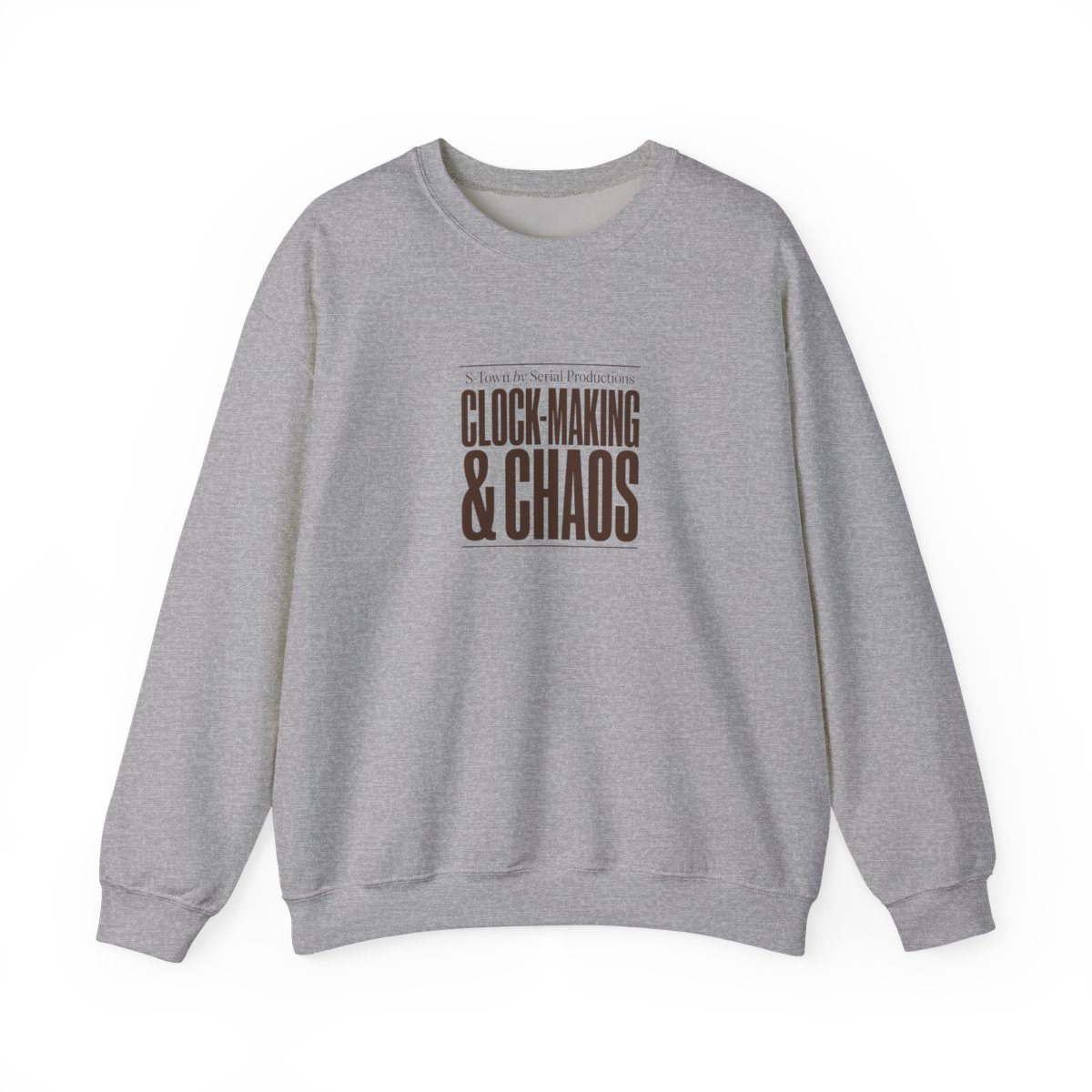 S-Town "Clock-Making & Chaos" Crewneck - Official Sweatshirts merchandise
