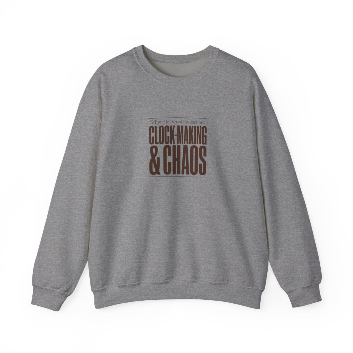 S-Town "Clock-Making & Chaos" Crewneck - alternate angle 4, merchandise