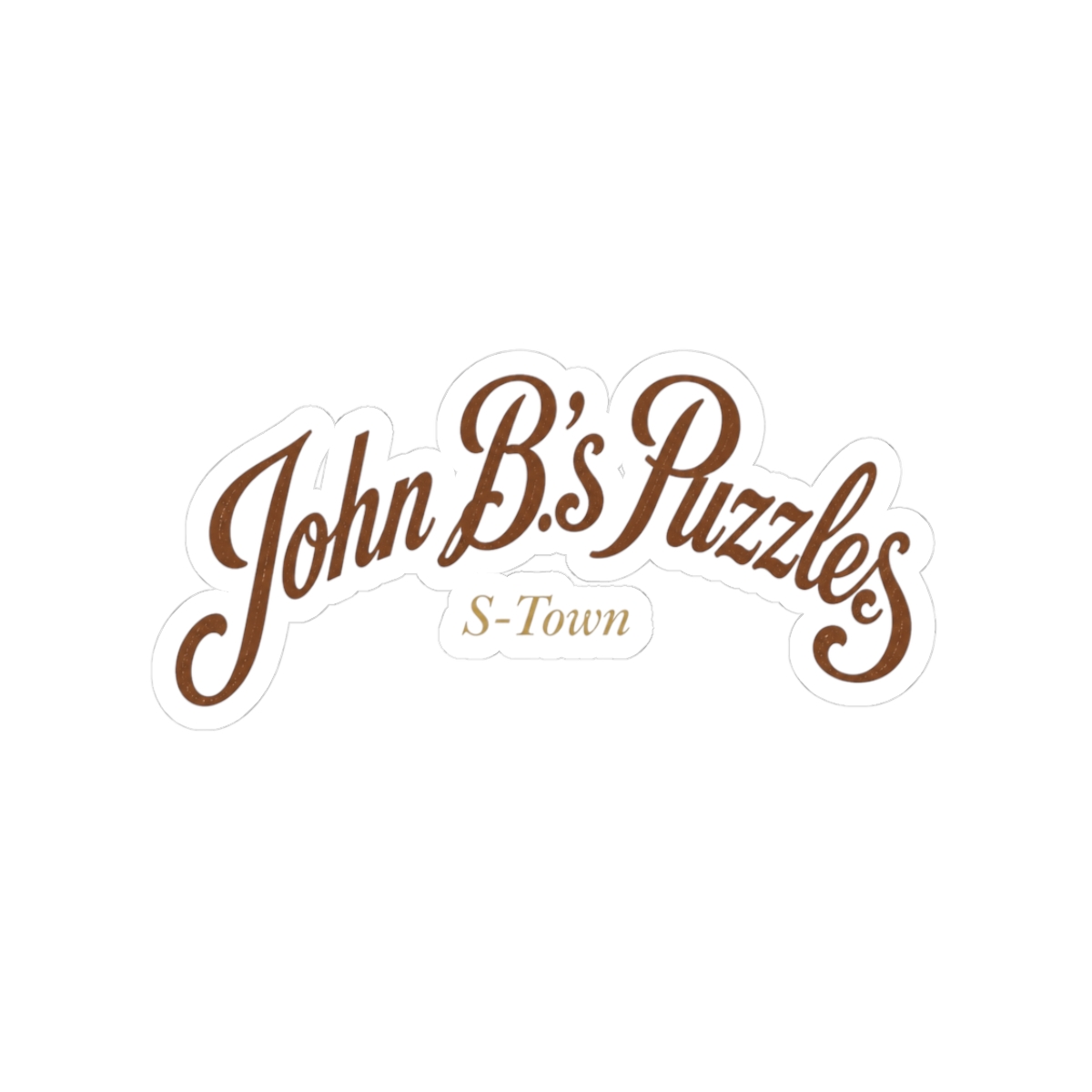 S-Town "John B." Sticker - alternate angle 1, merchandise