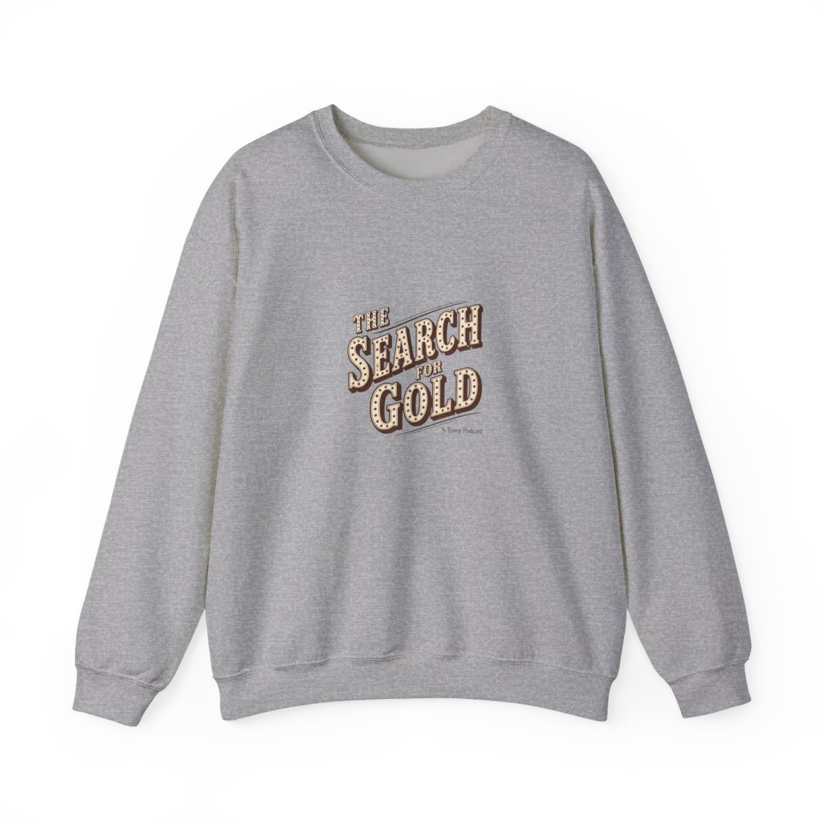 S-Town "The Search for Gold" Crewneck - alternate angle 2, merchandise