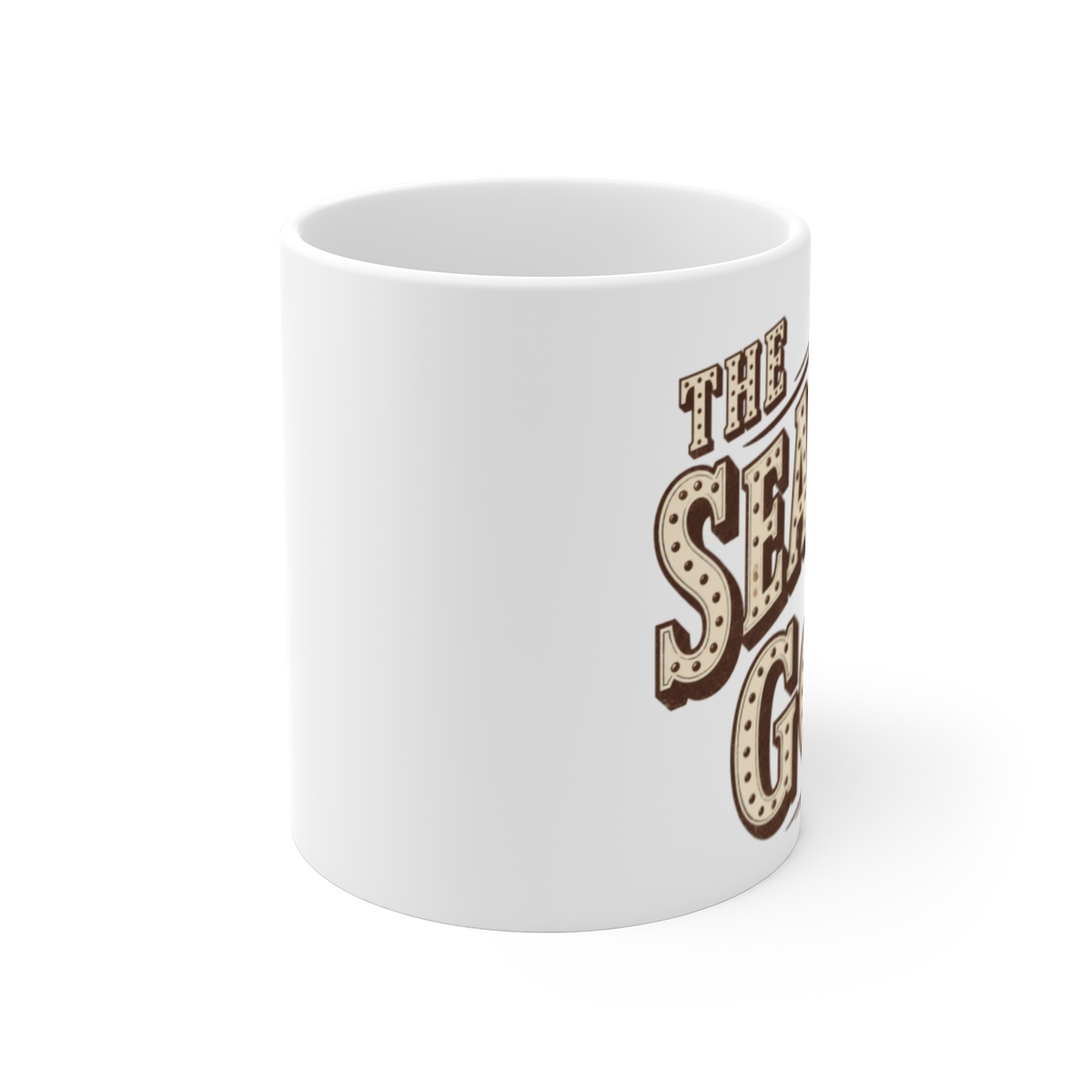 S-Town "The Search for Gold" White Mug - alternate angle 1, merchandise