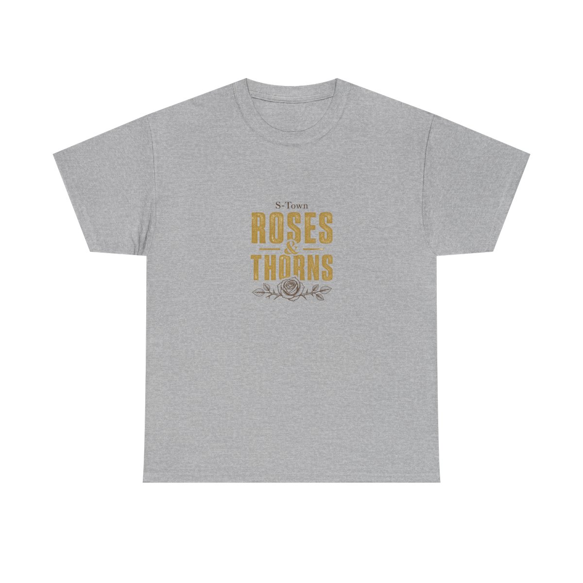 S-Town "Roses & Thorns" Unisex Tee - alternate angle 5, merchandise
