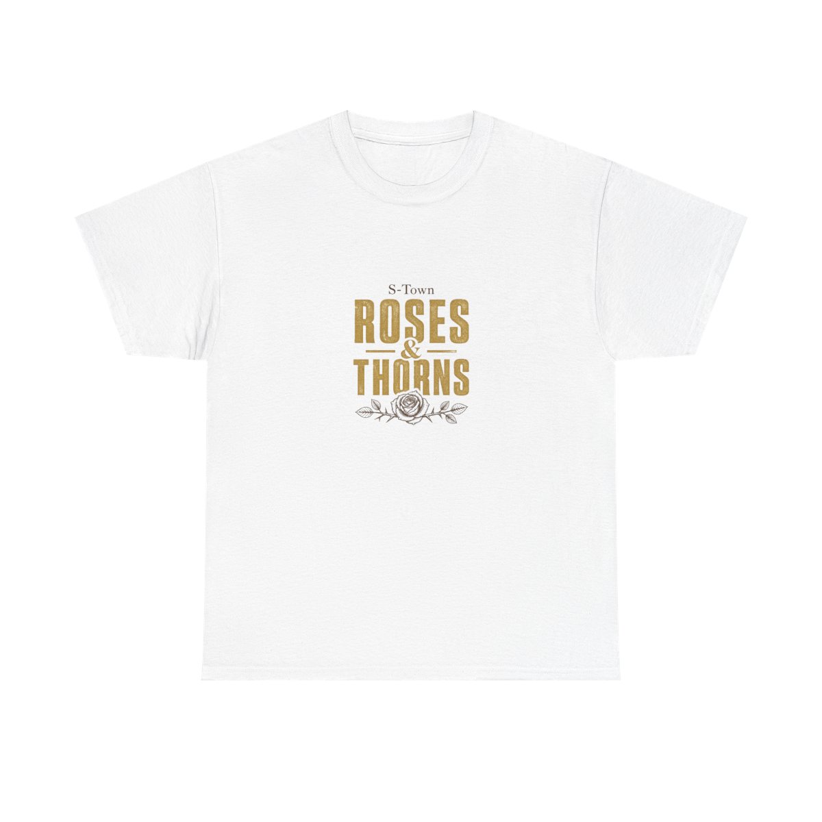 S-Town "Roses & Thorns" Unisex Tee - alternate angle 3, merchandise