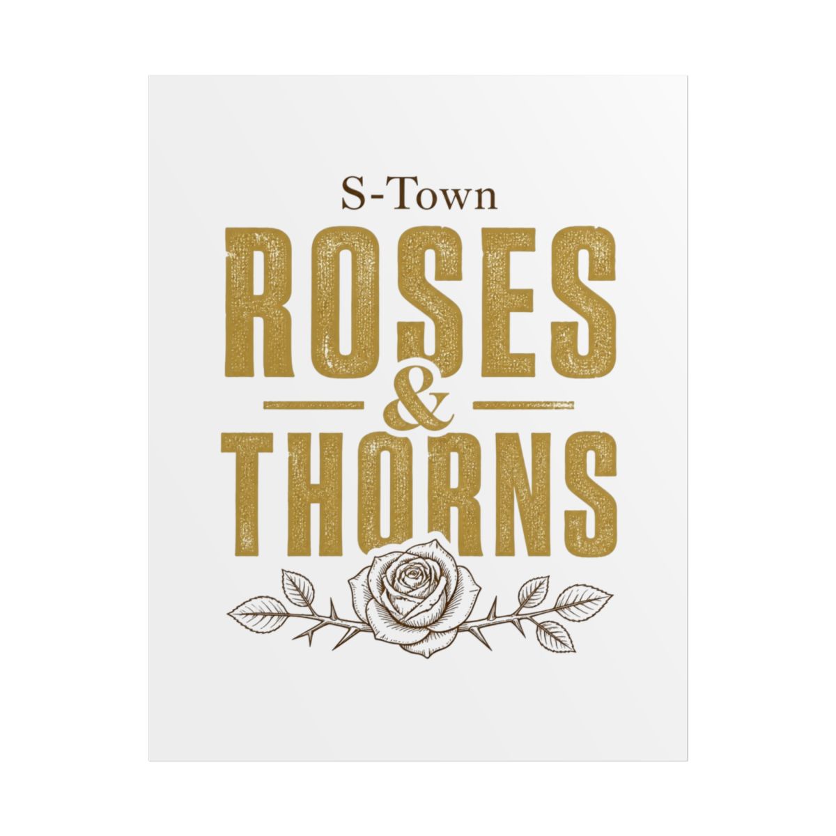 S-Town "Roses & Thorns" Poster - alternate angle 1, merchandise