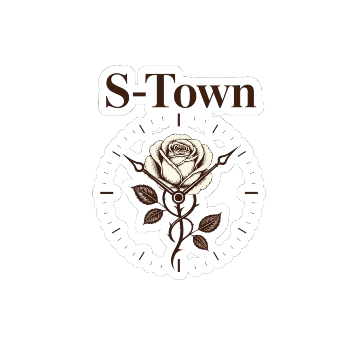 S-Town "S-Town" Sticker - alternate angle 2, merchandise